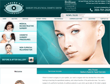 Tablet Screenshot of danburyeyelidsurgery.com